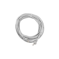 Патч-корд 2E САТ 5e, UTP, 6м, 26AWG, RJ45, 7/0.16, Cu, PVC, сірий