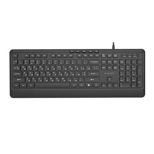 Клавиатура Gembird KB-MCH-05-CYRL Black