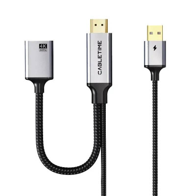 Переходник Cabletime HDMI - DisplayPort (M/F), 0.2 м (CP51B)