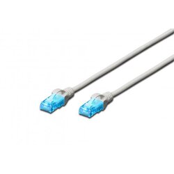 Патч-корд 2E CAT 5e, UTP, 2м, 26AWG, RJ45, 7/0.16, Cu, LSZH, сірий