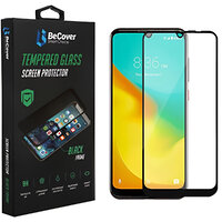 Защитное стекло BeCover для ZTE Blade A51/A71 Black (706670)