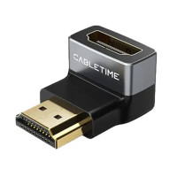 Переходник Cabletime HDMI - HDMI (F/M), 0.1 м (CP41G)