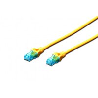 Патч-корд 2E CAT 5e, UTP, 2м, 26AWG, RJ45, 7/0.16, Cu, LSZH, жовтий