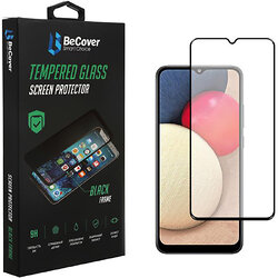 Защитное стекло BeCover для Samsung Galaxy A03s SM-A037 Black (706776)