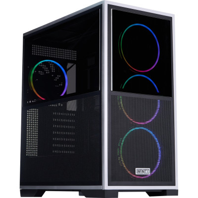 Корпус 1stPlayer IF8-BK-4FO7-14 Black