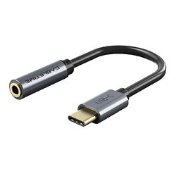 Кабель Cabletime USB Type-C - Audio 3.5 мм (M/F), 0.15 м, Black (CPA6G)