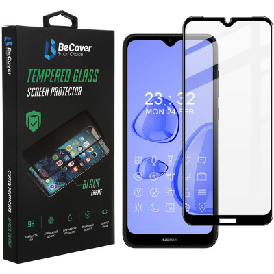 Защитное стекло BeCover для Nokia C30 Black (706903)