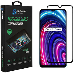 Защитное стекло BeCover для Realme C25Y Black (707139)