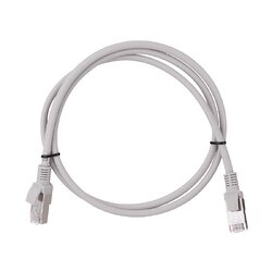Патч-корд 2E САТ 5e, FTP, 0.50м, 26AWG, RJ45, 7/0.16, Cu, LSZH, сірий