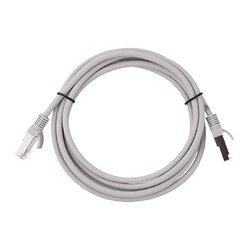 Патч-корд 2E САТ 5e, FTP, 2м, 26AWG, RJ45, 7/0.16, Cu, LSZH, сірий