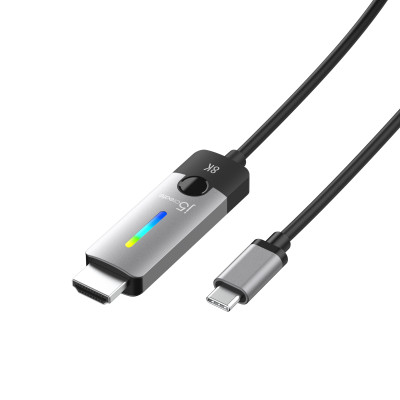 Кабель J5create USB-C - HDMI (M/M), 1.8 м, Black (JCC157-N)