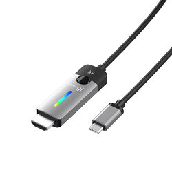 Кабель J5create USB-C - HDMI (M/M), 1.8 м, Black (JCC157-N)