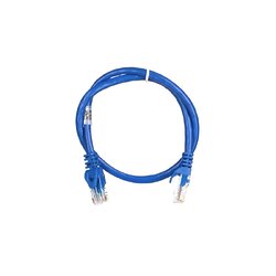 Патч-корд 2E САТ 6, UTP, 0.50м, 26AWG, RJ45, 7/0.16, Cu, PVC, синій