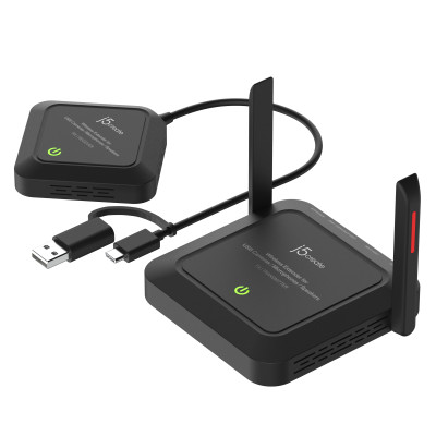 Подовжувач мультимедіа до 25 м J5create (JVW120-N)