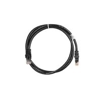 Патч-корд 2E САТ 6, UTP, 1м, 26AWG, RJ45, 7/0.16, Cu, PVC, чорний