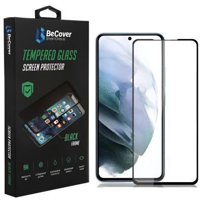 Защитное стекло BeCover для Samsung Galaxy S22+ SM-S906 Black (707316)
