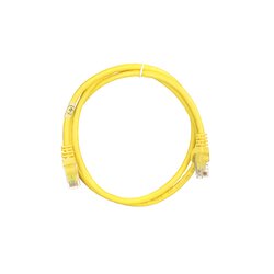 Патч-корд 2E САТ 6, UTP, 1м, 26AWG, RJ45, 7/0.16, Cu, PVC, жовтий