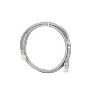 Патч-корд 2E САТ 6, UTP, 1.50м, 26AWG, RJ45, 7/0.16, Cu, PVC, сірий
