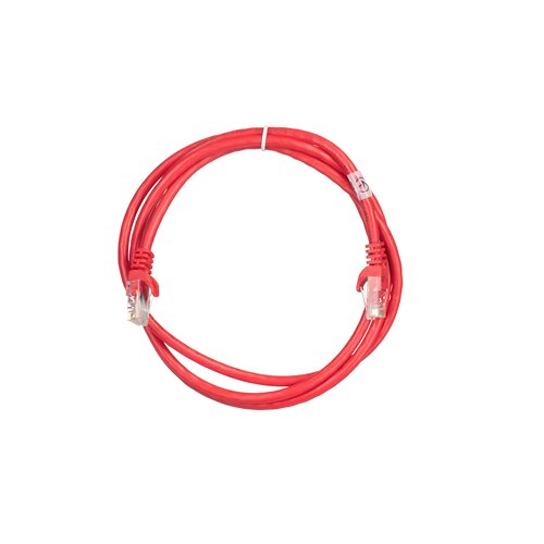 Патч-корд 2E САТ 6, UTP, 1.50м, 26AWG, RJ45, 7/0.16, Cu, PVC, червоний