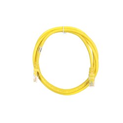 Патч-корд 2E САТ 6, UTP, 1.50м, 26AWG, RJ45, 7/0.16, Cu, PVC, жовтий