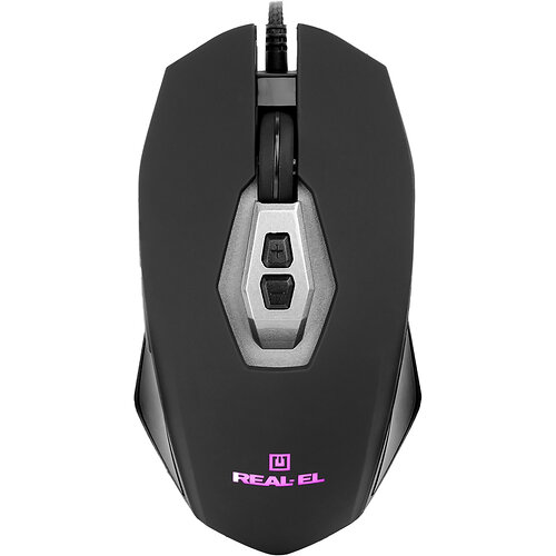 Мышь REAL-EL RM-525 Black (EL123200029)