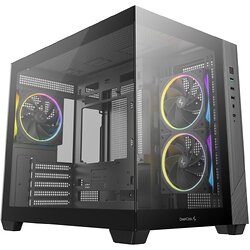 Корпус DeepCool CG330 3F Black (R-CG330-BKNGM3-G) без БЖ