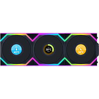 Вентилятор Lian Li Uni Fan SL Wireless LCD 120-3 Reverse Black (G99.12RSLLCD1W3B.00)