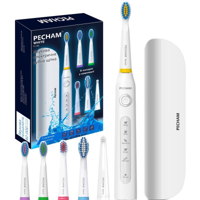 Электрическая зубная щетка Pecham Travel PC-081 White Электрическая зубная щетка Pecham Travel PC-081 White