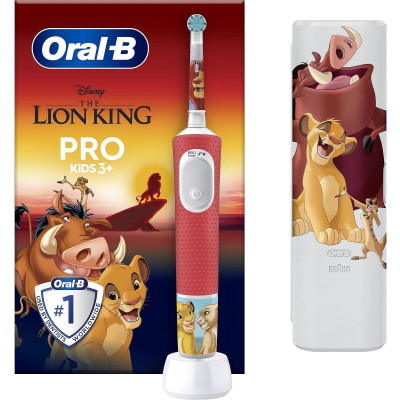 Зубная электрическая щетка Braun Oral-B Kids Lion King D103.413.2KX