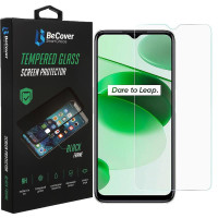 Защитное стекло BeCover для Realme C35 Crystal Clear Glass 3D (708129)