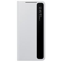 Чехол-книжка Samsung Smart Clear View Cover для Samsung Galaxy S21 Ultra SM-G998 Light Gray (EF-ZG998CJEGRU)