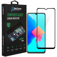Защитное стекло BeCover для Tecno Spark 8C (KG5n) Black (708161)