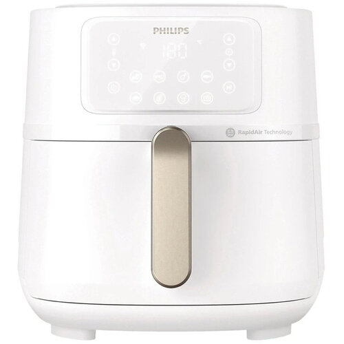 Мультипіч Philips XXL Connected 2000Вт, чаша-7,2 л, сенсорне керування, 16 програм, пластик, біло-сріблястий