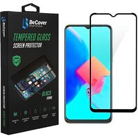 Защитное стекло BeCover для Tecno Spark 8p (KG7n) Black (708166)