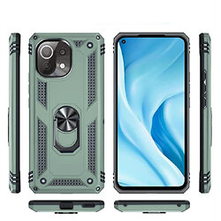 Чехол-накладка BeCover Military для Xiaomi Mi 11 Lite/Mi 11 Lite 5G/11 Lite 5G NE Dark Green (706645)