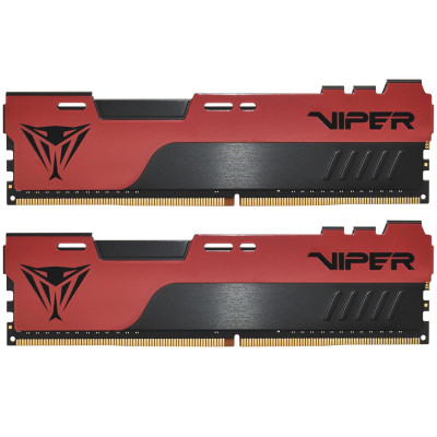 Модуль памяти DDR4 2x8GB/3200 Patriot Viper Elite II Red (PVE2416G320C8K)