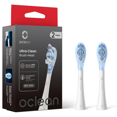 Насадка для зубной электрической щетки Oclean Ultra White Clean UC03 2 шт (6970810556988) Насадка для зубной электрической щетки Oclean Ultra White Clean UC03 2 шт (6970810556988)