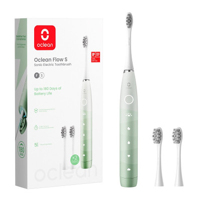 Розумна зубна електрощітка Oclean Flow S Electric Toothbrush Green (6970810557336)