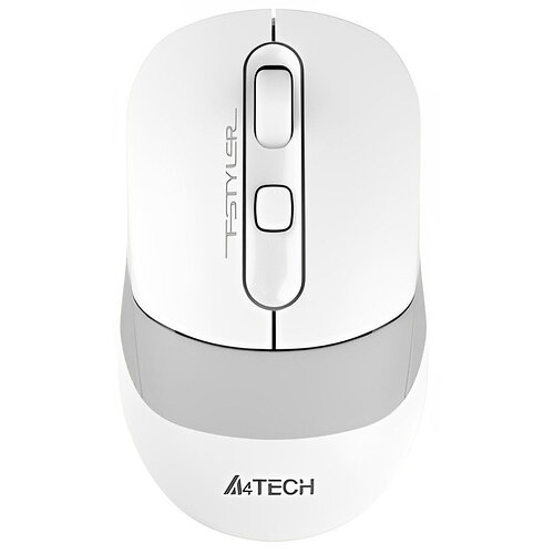 Беспроводная мышь A4Tech Fstyler FB10CS Grayish White USB