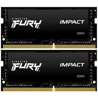 Модуль памяти SO-DIMM DDR4 2x32GB/3200 Kingston Fury Impact (KF432S20IBK2/64)