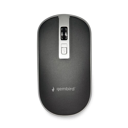 Беспроводная мышь Gembird MUSW-4B-06-BS Black/Silver