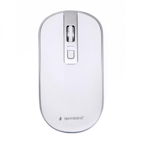 Беспроводная мышь Gembird MUSW-4B-06-WS White/Silver
