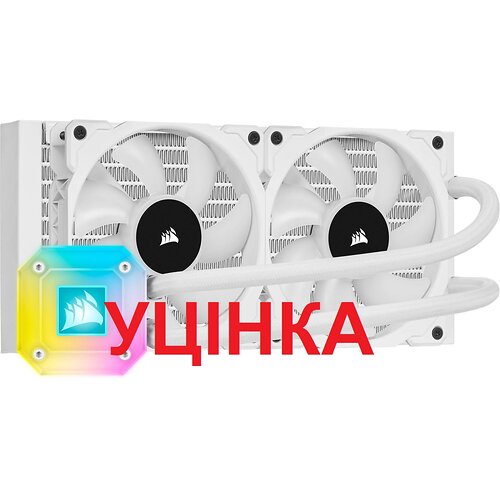 Система водяного охлаждения Corsair iCUE H100i Elite Capellix RGB White (CW-9060050-WW)