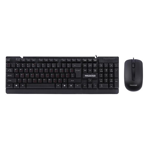 Комплект (клавиатура, мышь) Maxxter KMS-CM-01-UA