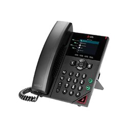 SIP-телефон Poly OBi VVX 250, 4 лінії, PoE, чорний