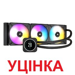 Система водяного охолодження Corsair iCUE H150i Elite LCD Display Liquid CPU Cooler (CW-9060062-WW)