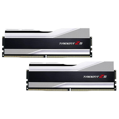 Модуль памяти DDR5 2x32GB/6000 G.Skill Trident Z5 Silver (F5-6000J3238G32GX2-TZ5S)