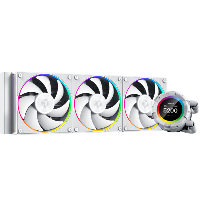 Система водяного охолодження ID-Cooling Space LCD SL360 White