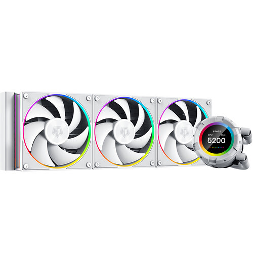 Система водяного охлаждения ID-Cooling Space LCD SL360 White
