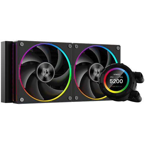 Система водяного охлаждения ID-Cooling Space LCD SL240